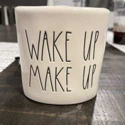 Rae Dunn Wake Up Make Up