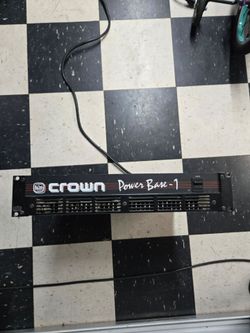 Crown Power Base 1 Rack Power Amplifier
