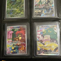 Bulbasaur 151 Illustration Rare 166/165 Cynthia's Roserade Destined Rivals 184/182 Sawsbuck Temporal Forces 166/162 Iono's Bellibolt ex Journey To