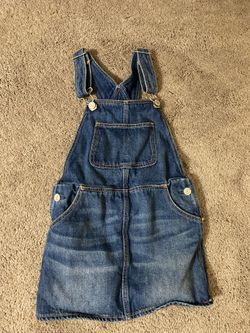 Baby Gap denim skirt overalls size 4T