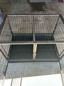 Dog kennel and supplies