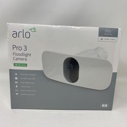Arlo Pro 3 Floodlight Camera - Wireless Security, 2K Video & HDR, Wire-Free, Direct to WiFi no Hub