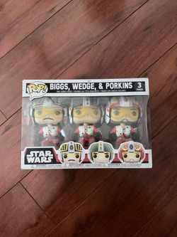 Funko Pop Star Wars Biggs, Wedge & Porkins 3-Pack