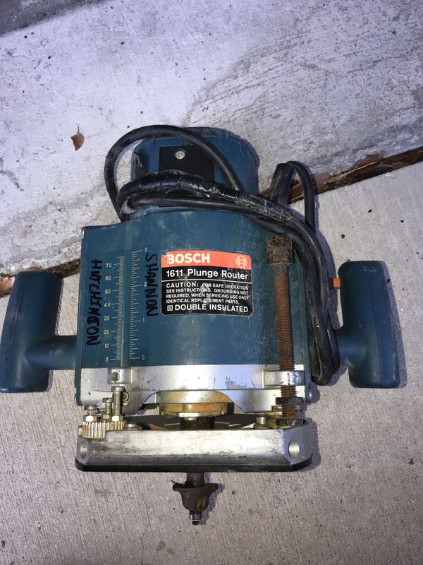 Bosch Plunge Router 1611 for Sale in Miramar, FL OfferUp