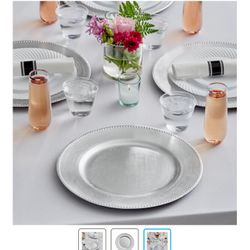 Silver Charger Plates 