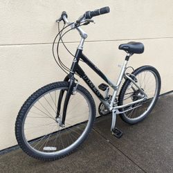 Trek Navigator 26" 21-Speed Hybrid Gravel/Mountain / Road Bike + Seat Suspension + Gel Comfort Seat + Easy Twist Shift/Light Low 17" Frame (MSRP $420)