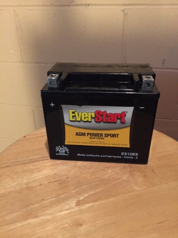 EverStart. AGM Power Sport #ES12BS