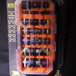 KNECT Flip-10 Heavy-Duty Flip Impact Socket Set