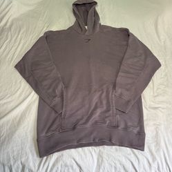 Men’s Gymshark Oversized Hoodie Washed Purple