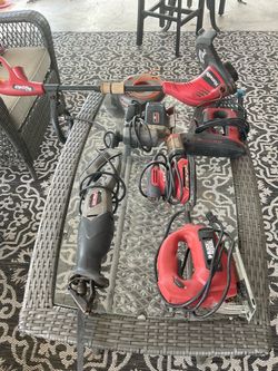 Mixed Power Tool Lot – Craftsman, Black & Decker, Homelite Read ad for Pricing