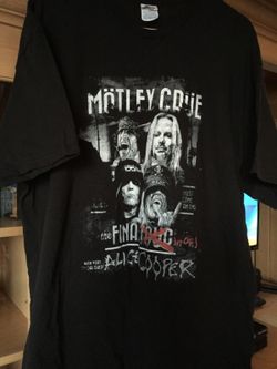 Motley Crue / Alice Cooper Concert Shirt