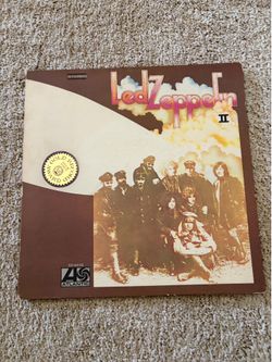 ⁠Led Zeppelin II 1969 US Atlantic SD 8236 Original Pressing Vinyl LP - Vis VG⁠
