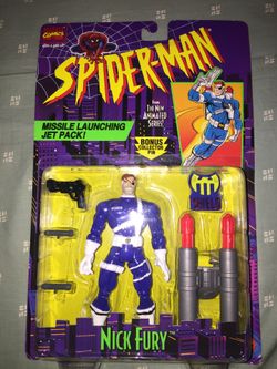 Nick Fury Spider-Man The Animated Series action figure
