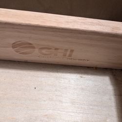 18" Unfinished 3-Drawer base cabinet $200