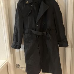 Army/Military Trench Coat ( All Weather)