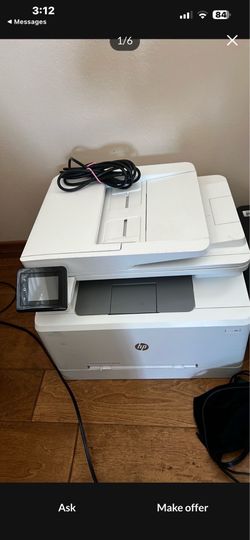 Printer-- Color, LASER pro MFP model M283CDW printer HP color, LASER pro MFP model M283CDW printer $100