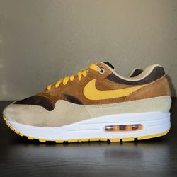 Mens Nike Air Max 1 Premium 'Ugly Duckling Pecan' Size 10.5