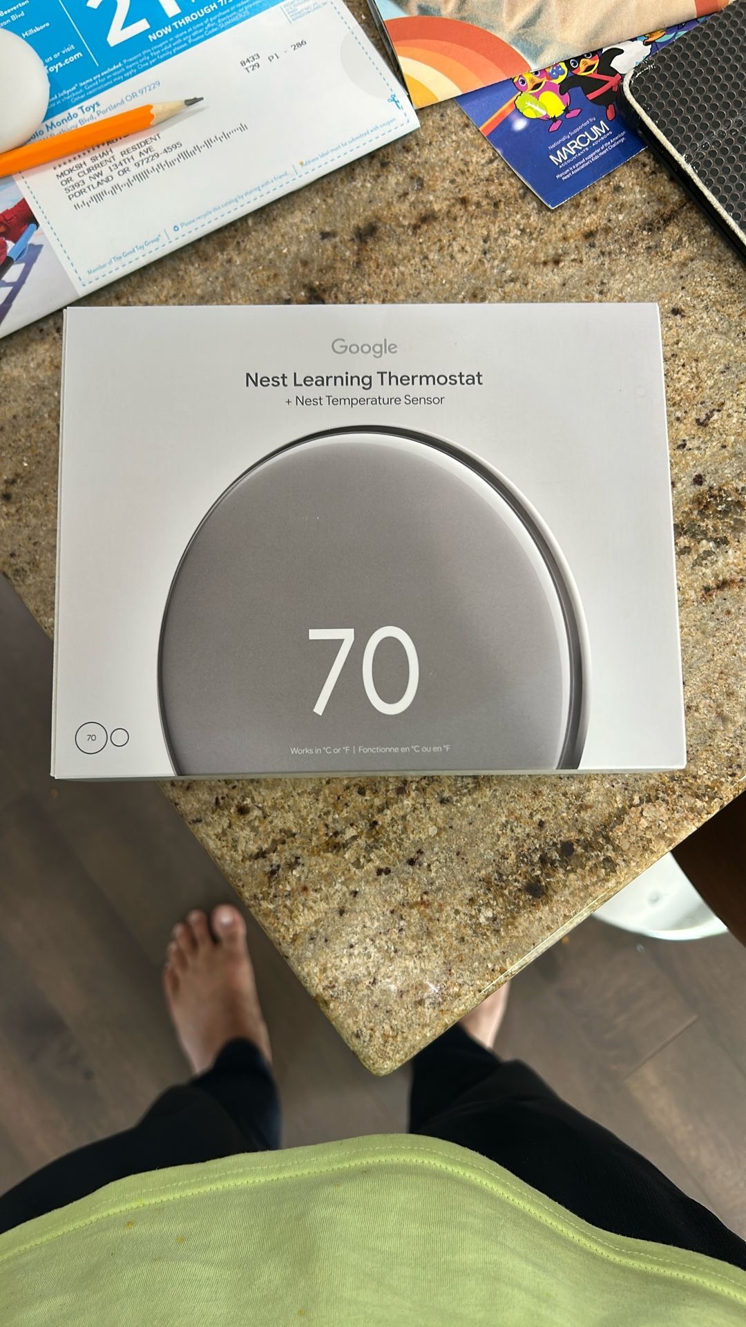 Google Nest 4th Gen + Temp Sensor (gen 2)