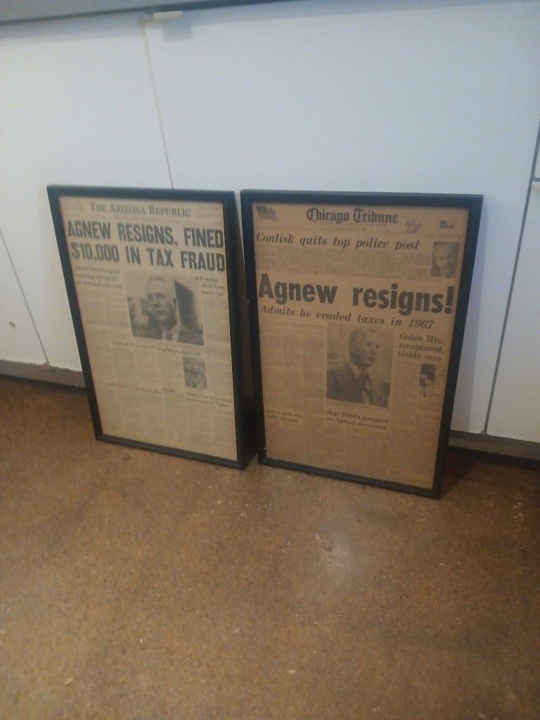 Antique Newspaper Article