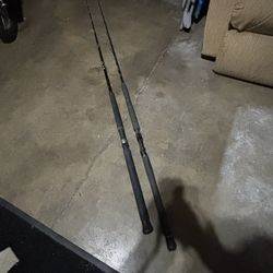 Okuma and Irod Fishing Rods