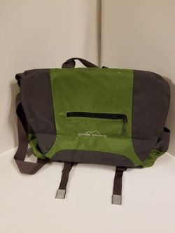 Eddie Bauer Messenger Expedition Shoulder Bag Padded Laptop Sleeve

