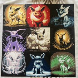 Eeveelution Prints