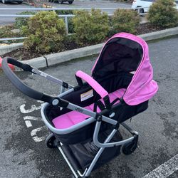 Pink Urbini Stroller 