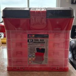 Tool Box with 4 Organizers