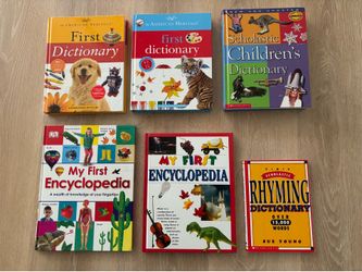 Children’s encyclopedia and dictionary set