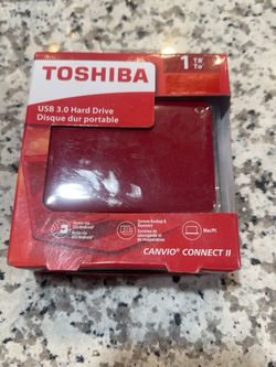 Toshiba Canvio Connect II 1TB Portable Hard Drive