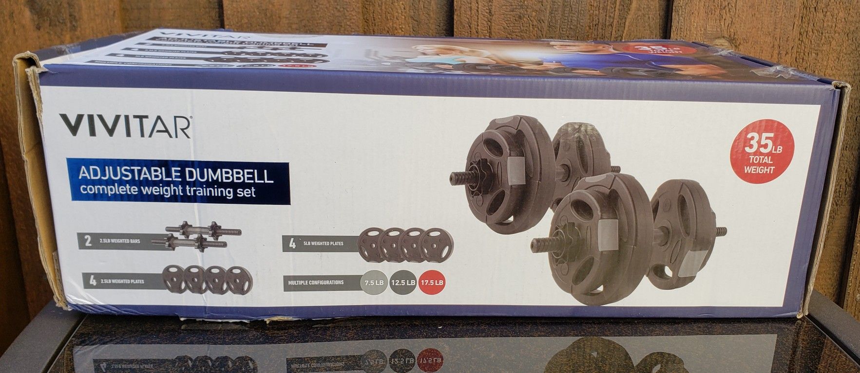 Vivitar adjustable dumbbell set new arrivals