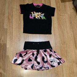 The Flintstones Skirt Set