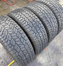 275 60 20 Hankook Tires Con 80% de Vida Las 4