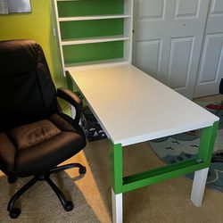 Kid’s Desk With Add On Unit and Chair 