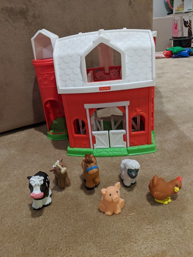 Little people farm and animals