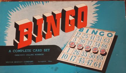 Bingo cards instructions & parts