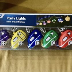 Retro RV TRAILER PARTY LIGHTS Patio 