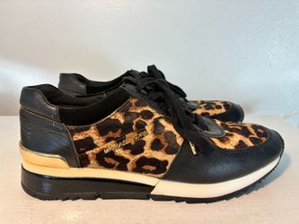 Michael Kors Leopard Print Sneakers