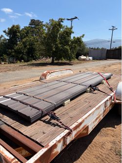 Metal roof panels