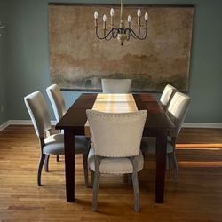 Real wood Dining table Sears 6 To 8 People 