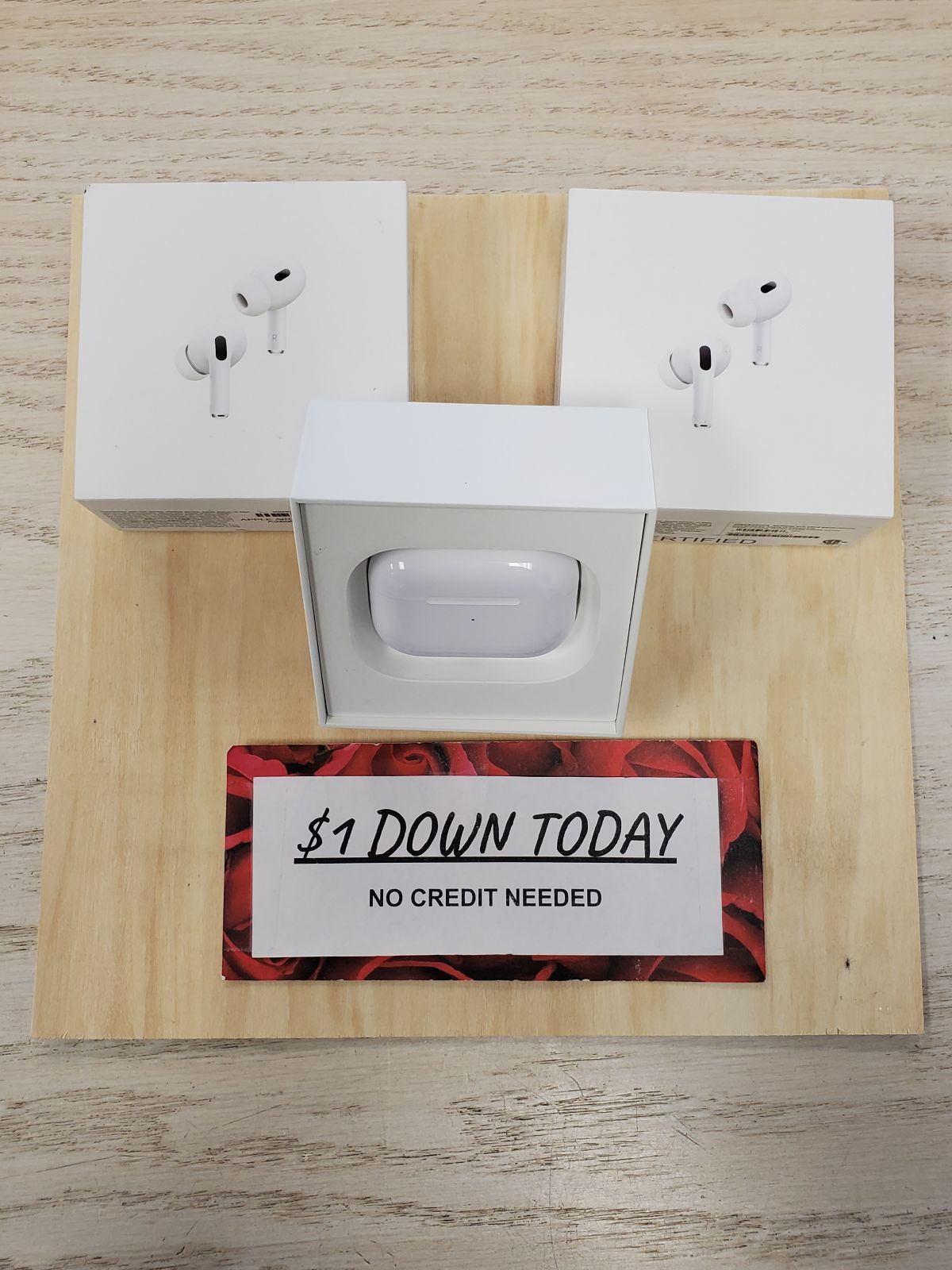 🔊 Apple AirPods Pro (2nd gen, USB-C) – High-End Audio Starting at $219! Save Big with $1 Down + Peace-of-Mind Warranty