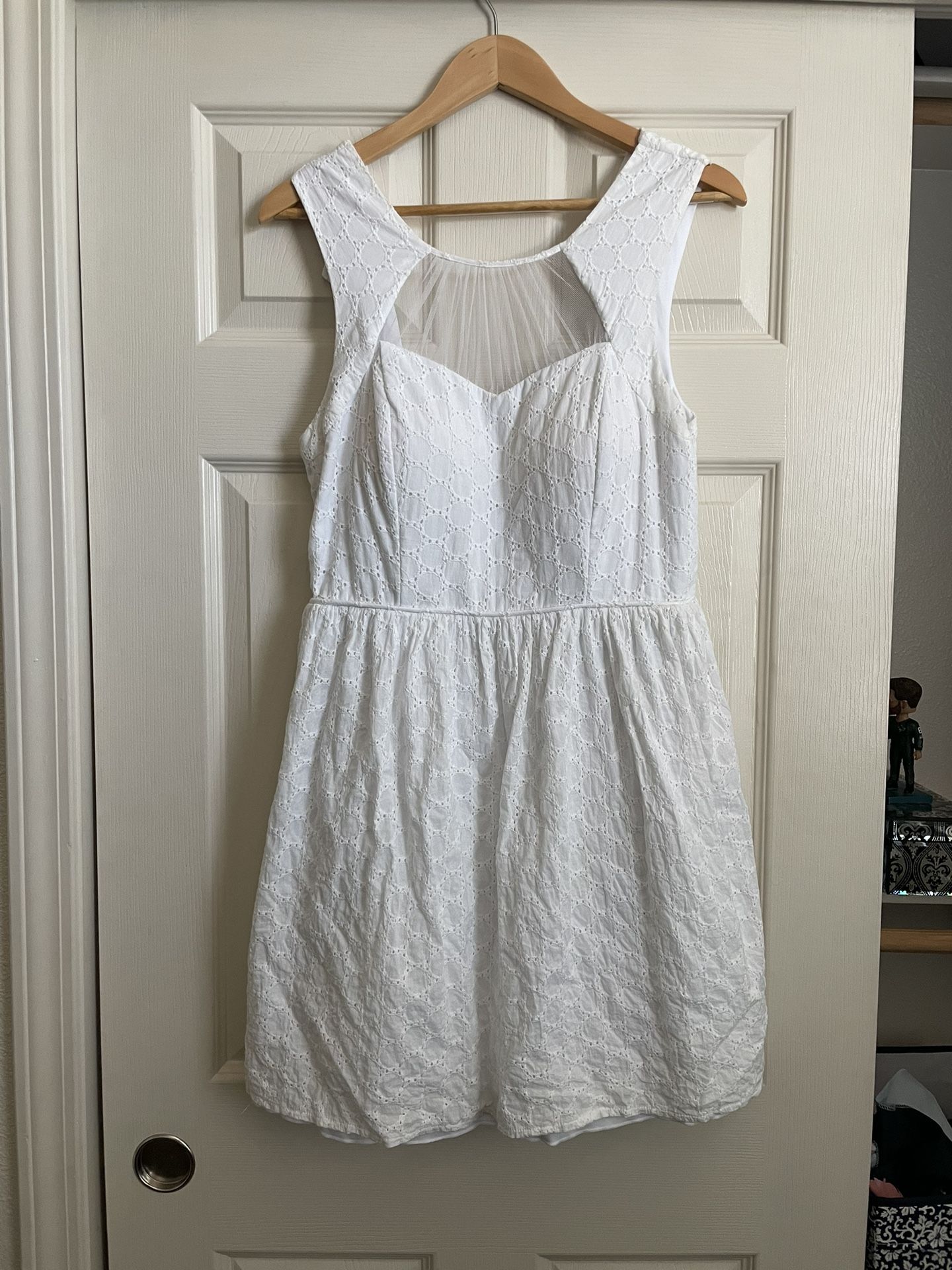 White Cotton Dress