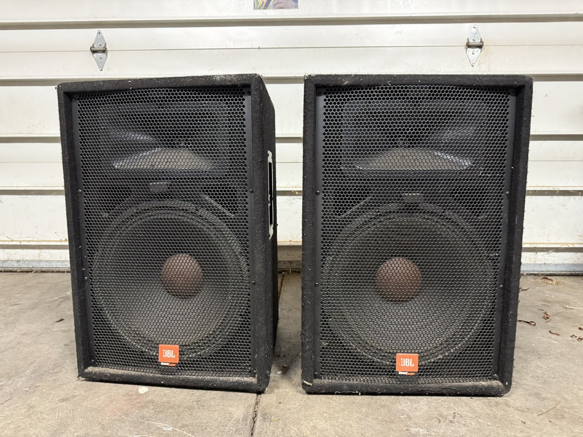 X2 JBL SF15 2-Way Passive, Unpowered Loud Speakers