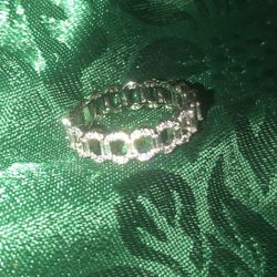 Size 9 Sterling Silver Ring 