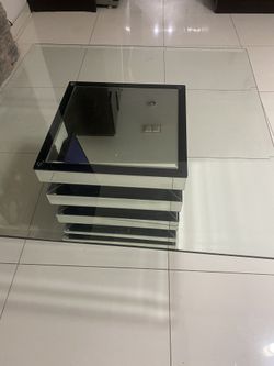 glass coffee table