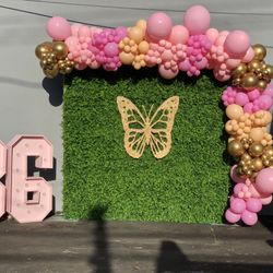 Balloons Garland Setup 