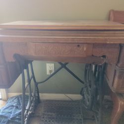 White Sewing machine