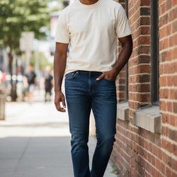 Joseph Abboud slim fit jeans men’s size 40 x 30 dark Wash denim straight legs