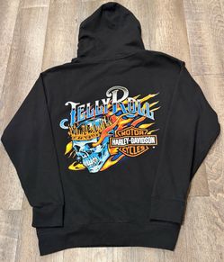 Jelly Roll x Harley Davidson Beautifully Broken Tour  Hoodie size Large