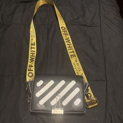 Off-White Flip Bag